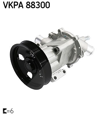 Skf Wasserpumpe [Hersteller-Nr. VKPA88300] für Mini, Jeep, Fiat