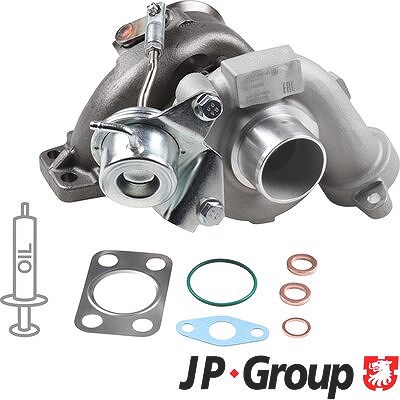 Jp Group Lader, Aufladung [Hersteller-Nr. 1517400400] für Fiat, Citroën, Santana, Ford, Peugeot