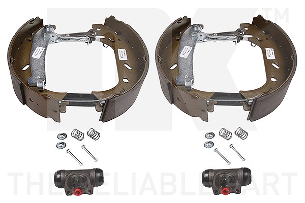 Nk Bremsbackensatz [Hersteller-Nr. 441958801] für Fiat, Lancia, Peugeot, Citroën