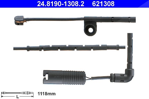 Ate Warnkontakt, Bremsbelagverschleiß [Hersteller-Nr. 24.8190-1308.2] für Land Rover