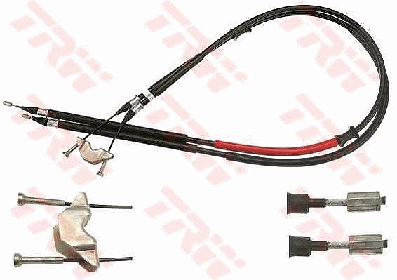 Trw Seilzug, Feststellbremse [Hersteller-Nr. GCH2512] für Vauxhall, Opel