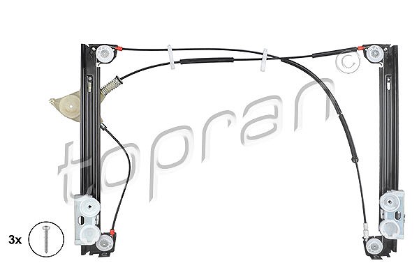 Topran Fensterheber elektrisch vorne links [Hersteller-Nr. 501830] für Mini