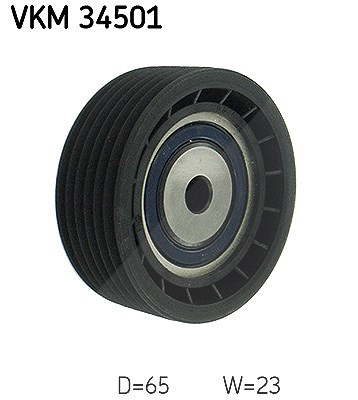 Skf Umlenk-/Führungsrolle, Keilrippenriemen [Hersteller-Nr. VKM34501] für Saab