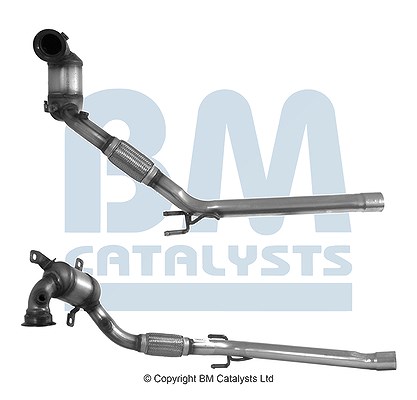 Bm Catalysts Katalysator [Hersteller-Nr. BM92082H] für Seat, Skoda, Audi, VW