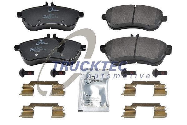 Trucktec Automotive Bremsbelagsatz, Scheibenbremse [Hersteller-Nr. 02.35.232] für Mercedes-Benz