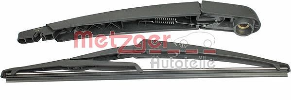 Metzger Autoteile Wischarm mit Kappe + Wischer hinten [Hersteller-Nr. 2190285] für Ford