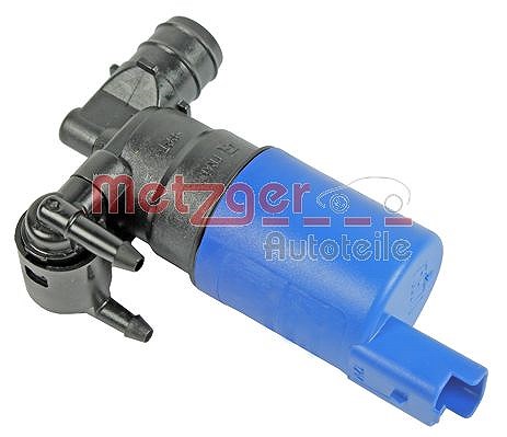 Metzger Autoteile Waschwasserpumpe, Scheibenreinigung [Hersteller-Nr. 2220058] für Citroën, Peugeot
