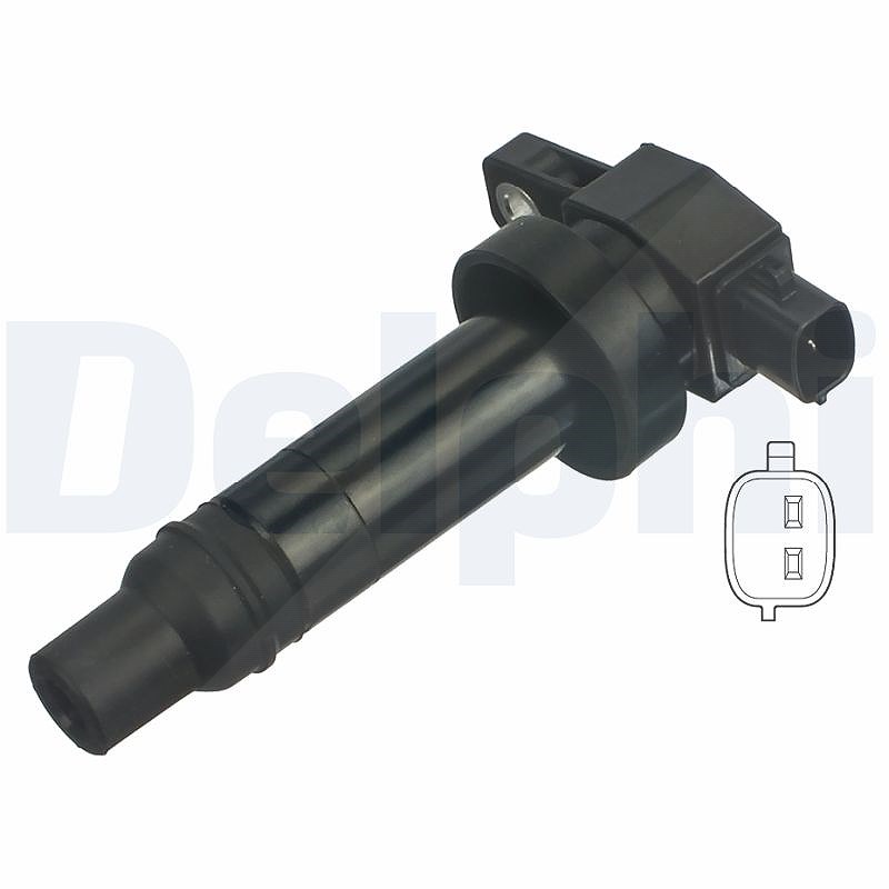 Delphi Zündspule [Hersteller-Nr. GN10601-12B1] für Hyundai, Kia