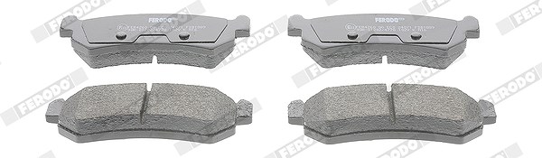 Ferodo Bremsbelagsatz, Scheibenbremse [Hersteller-Nr. FDB1889] für Daewoo, Chevrolet