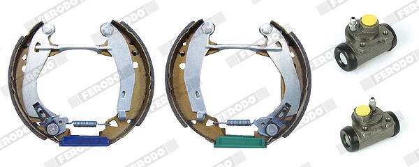 Ferodo Bremsbackensatz [Hersteller-Nr. FMK187] für Peugeot, Citroën