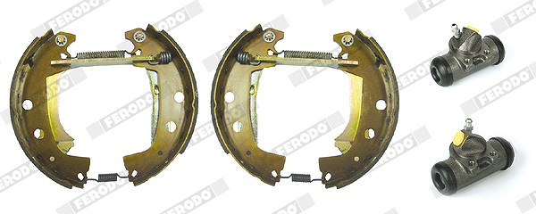 Ferodo Bremsbackensatz [Hersteller-Nr. FMK602] für Renault, Peugeot