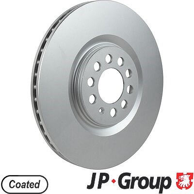 Jp Group 1x Bremsscheibe [Hersteller-Nr. 1163112500] für VW, Audi, Skoda, Seat