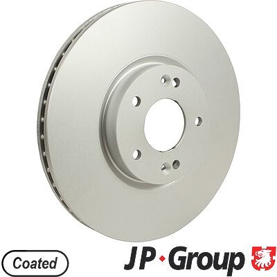 Jp Group 1x Bremsscheibe [Hersteller-Nr. 3563101500] für Kia, Hyundai