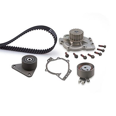 Gates Wasserpumpe + Zahnriemensatz [Hersteller-Nr. KP15509XS] für Renault, Volvo