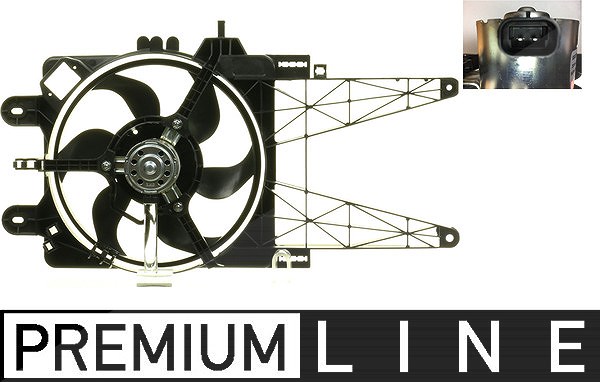 Mahle Lüfter, Motorkühlung [Hersteller-Nr. CFF300000P] für Fiat