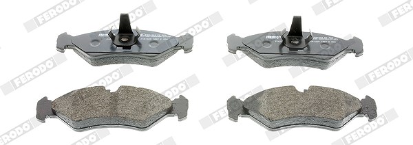 Ferodo Bremsbelagsatz, Scheibenbremse [Hersteller-Nr. FVR1039] für VW, Mercedes-Benz