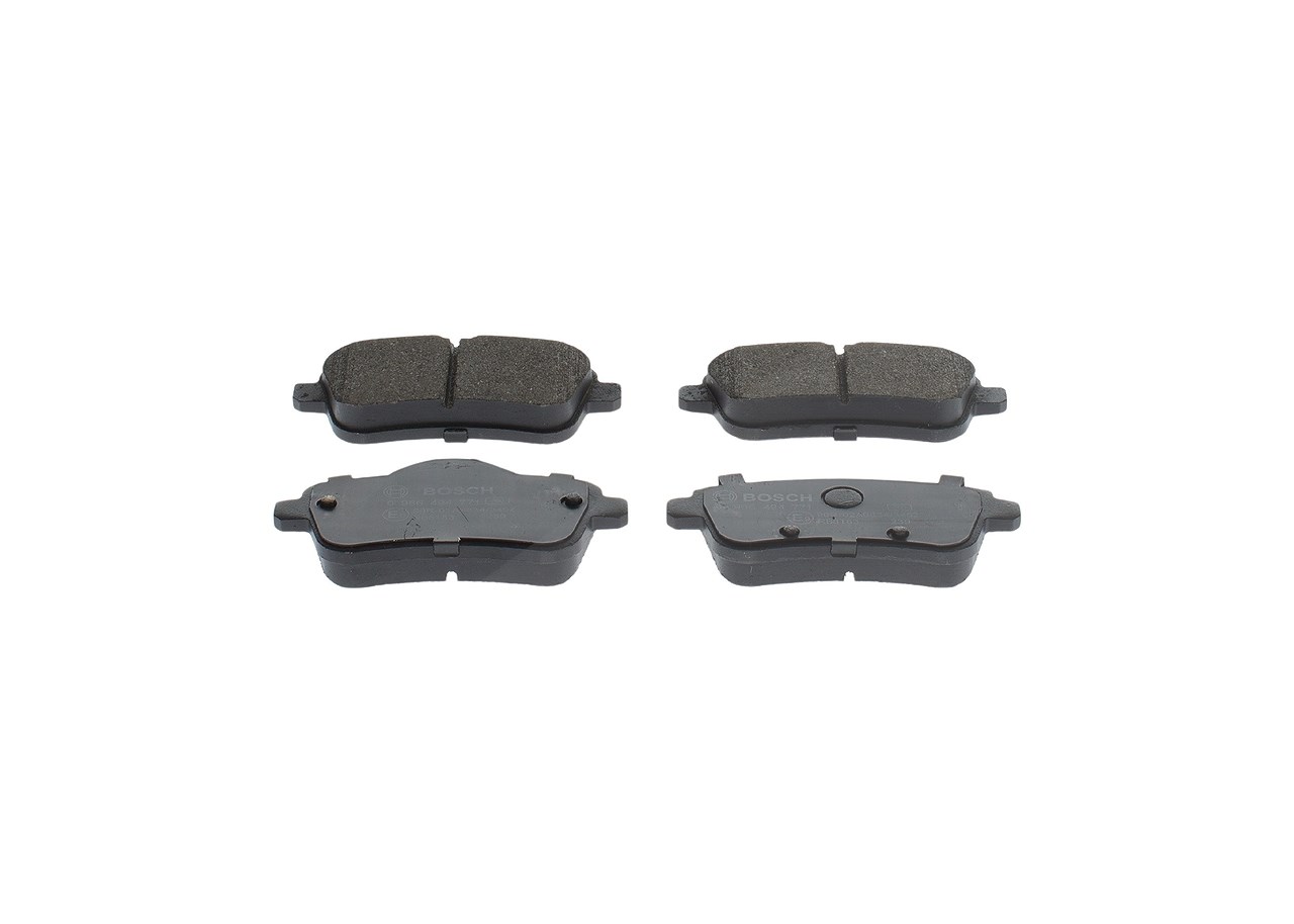 Bosch Bremsbelagsatz, Scheibenbremse [Hersteller-Nr. 0986494771] für Mercedes-Benz