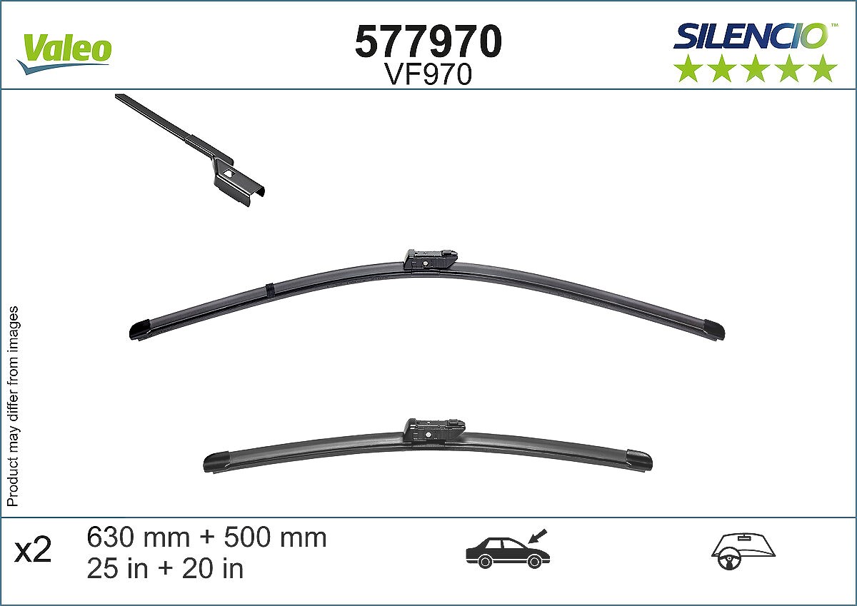 Valeo Wischblatt [Hersteller-Nr. 577970] für BMW, Ford