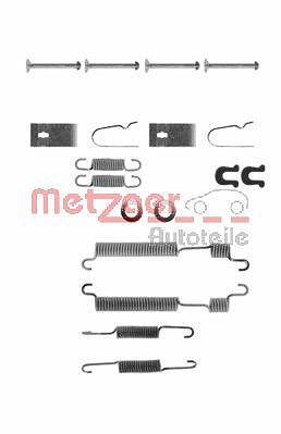 Metzger Autoteile Zubehörsatz, Bremsbacken [Hersteller-Nr. 105-0653] für Honda, Rover