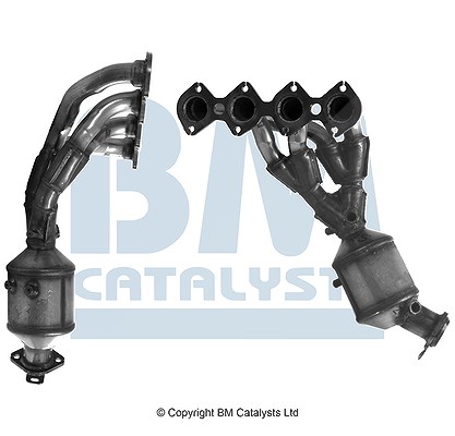 Bm Catalysts Katalysator [Hersteller-Nr. BM91646H] für Mercedes-Benz