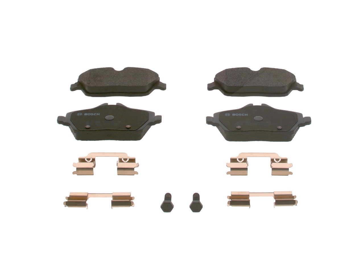 Bosch Bremsbelagsatz, Scheibenbremse [Hersteller-Nr. 0986494588] für BMW, Mini