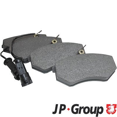 Jp Group Bremsbelagsatz Vorderachse [Hersteller-Nr. 1163602310] für Chery, Audi