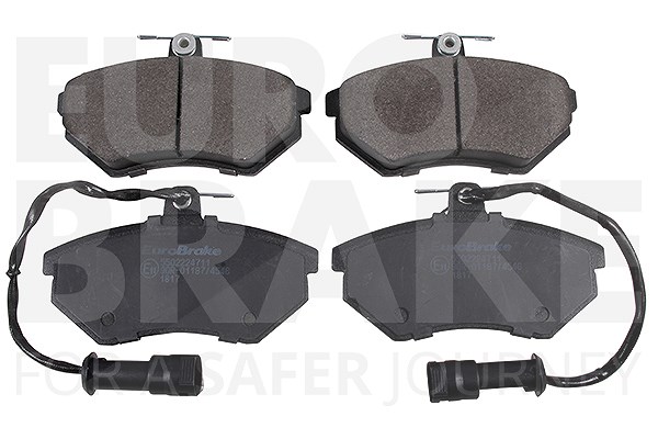 Eurobrake Bremsbelagsatz Vorderachse [Hersteller-Nr. 5502224711] für Seat, Audi, VW