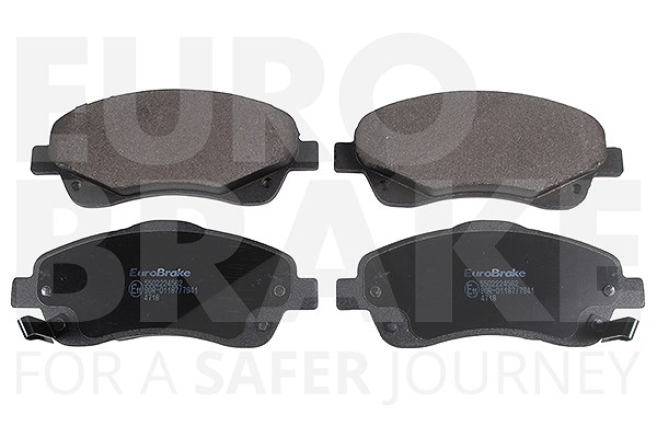 Eurobrake Bremsbelagsatz Vorderachse [Hersteller-Nr. 5502224562] für Toyota
