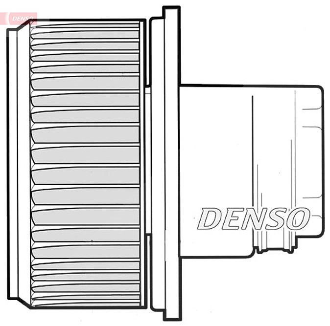 Denso Innenraumgebläse [Hersteller-Nr. DEA09023] für Fiat