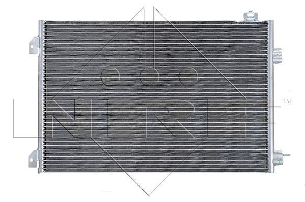 Nrf Kondensator, Klimaanlage [Hersteller-Nr. 35545] für Renault