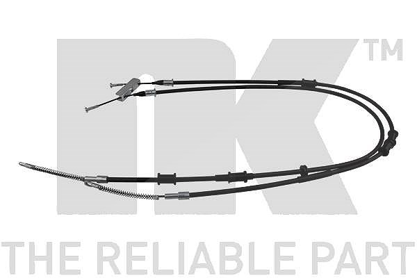 Nk Seilzug, Feststellbremse [Hersteller-Nr. 903689] für Vauxhall, Opel