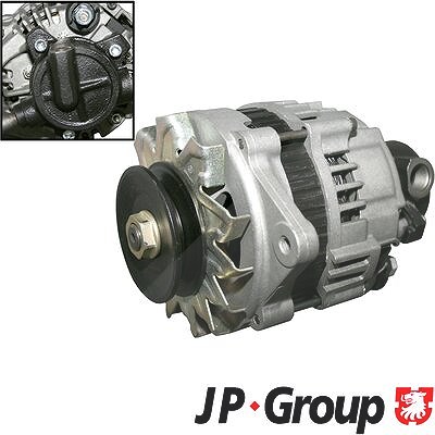 Jp Group Lichtmaschine 70A [Hersteller-Nr. 1290100800] für Vauxhall, Opel