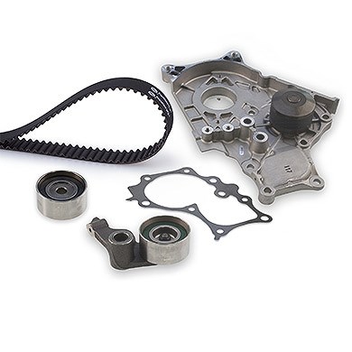 Gates Wasserpumpe + Zahnriemensatz [Hersteller-Nr. KP15562XS] für Toyota
