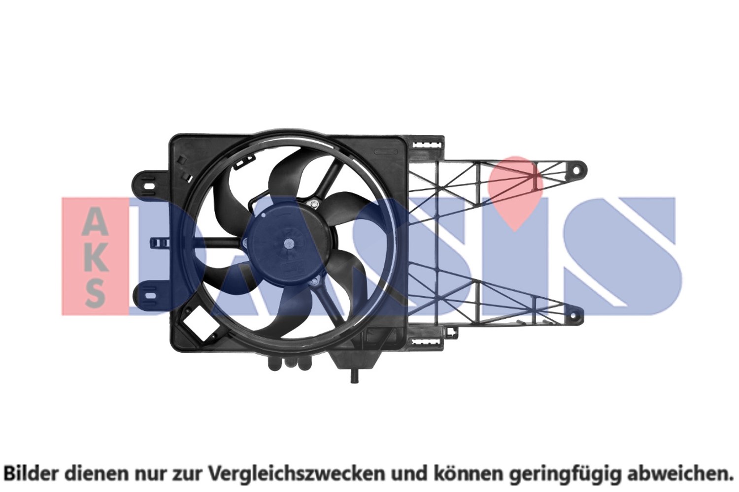 Aks Dasis Lüfter, Motorkühlung [Hersteller-Nr. 088068N] für Fiat