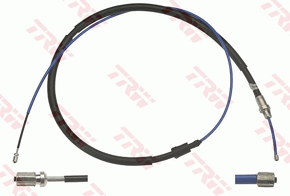 Trw Handbremsseil Trommelbremse Hinterachse [Hersteller-Nr. GCH2630] für Citroën