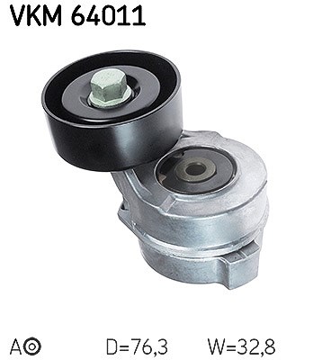 Skf Spannrolle, Keilrippenriemen [Hersteller-Nr. VKM64011] für Kia, Hyundai, Dodge