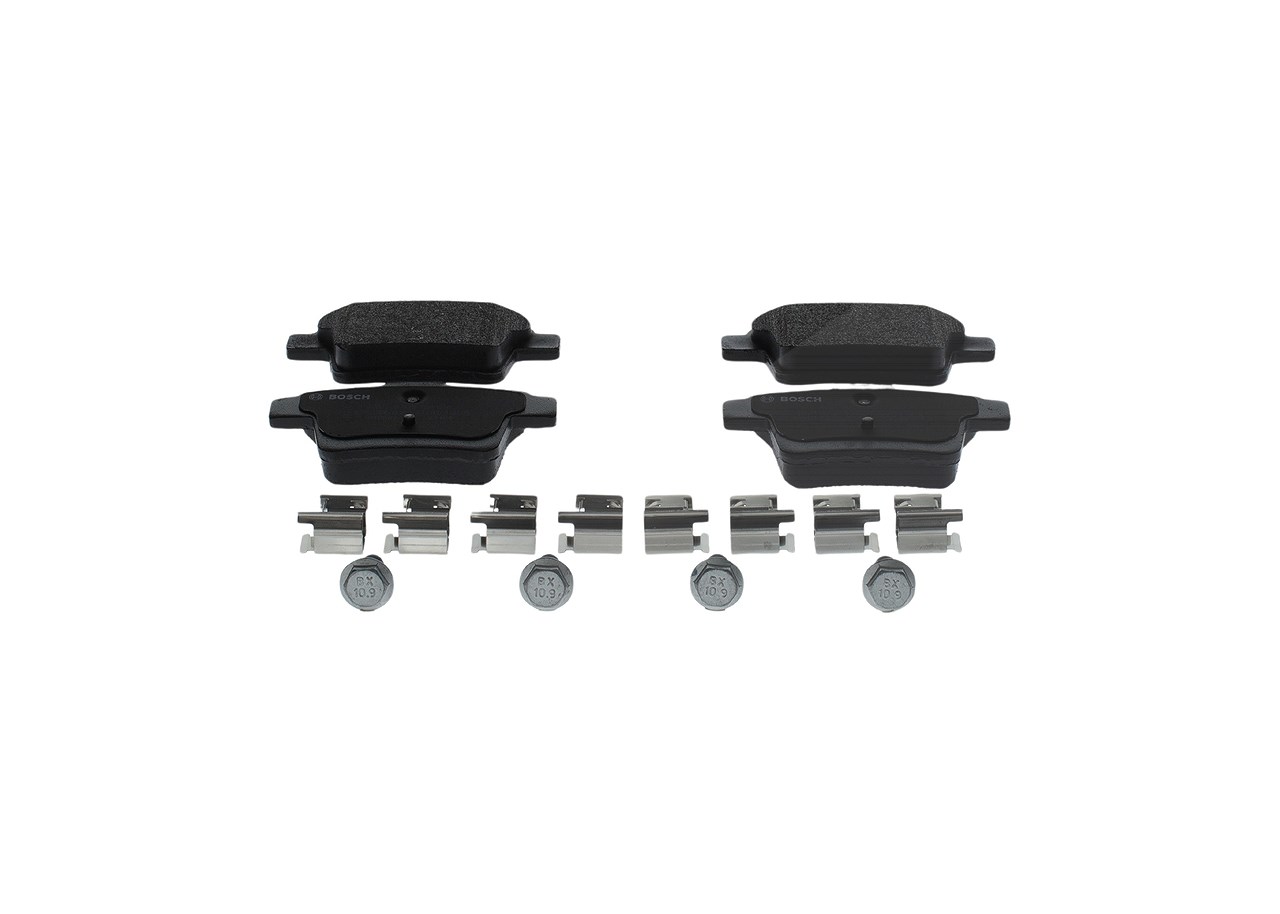 Bosch Bremsbelagsatz, Scheibenbremse [Hersteller-Nr. 0986494076] für Jaguar, Ford