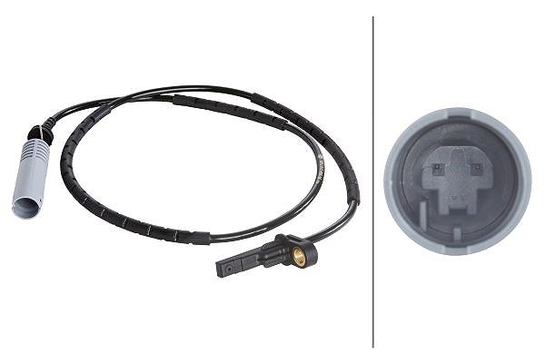 Hella Sensor, Raddrehzahl [Hersteller-Nr. 6PU012806-061] für BMW