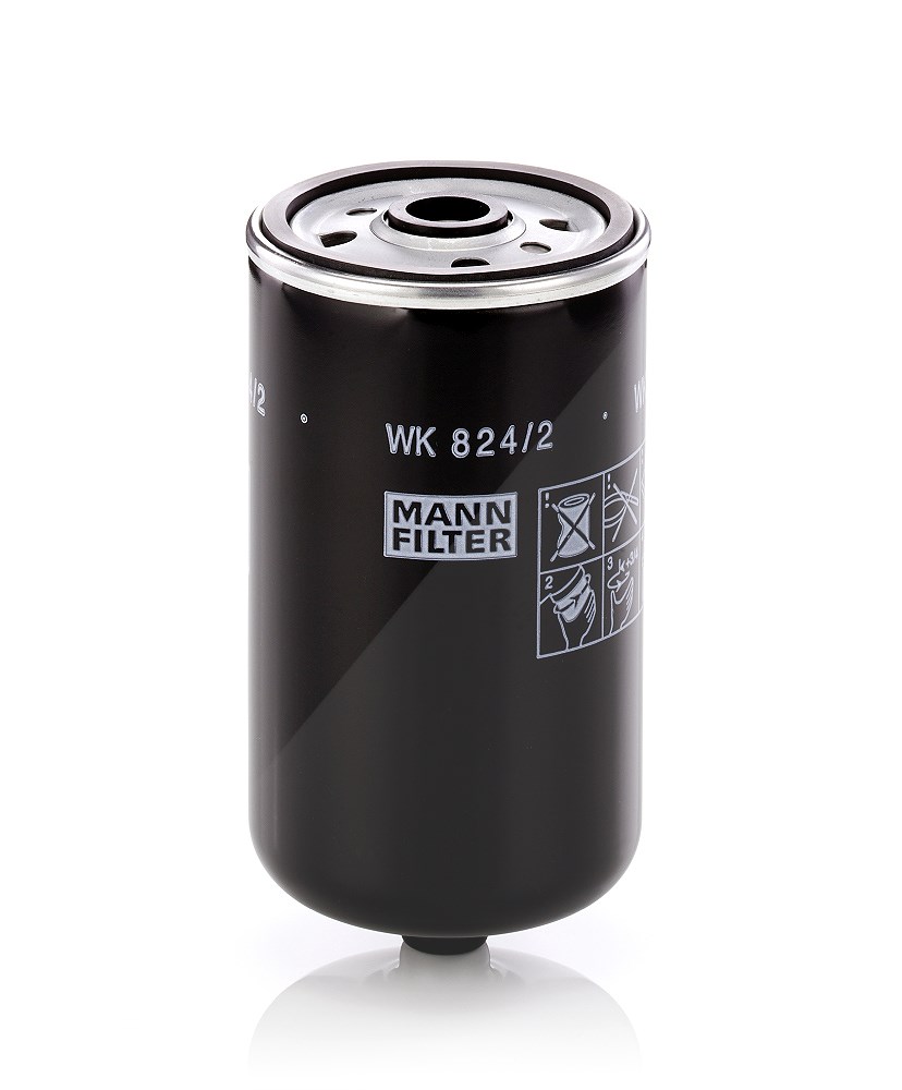 Mann-filter Kraftstofffilter [Hersteller-Nr. WK824/2] für Hyundai, Kia