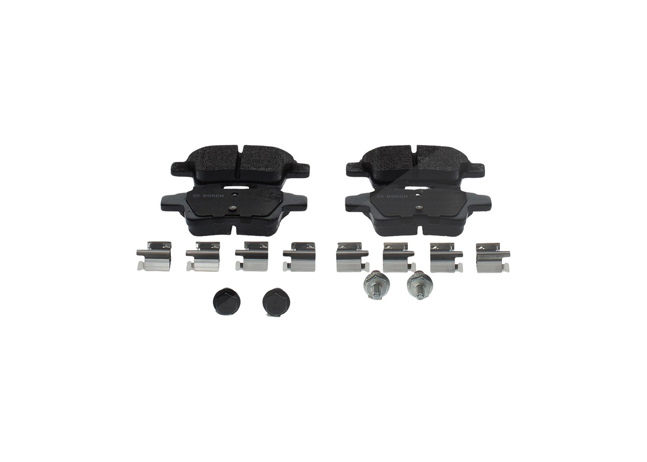 Bosch Bremsbeläge hinten (Satz) [Hersteller-Nr. 0986494622] für Citroën