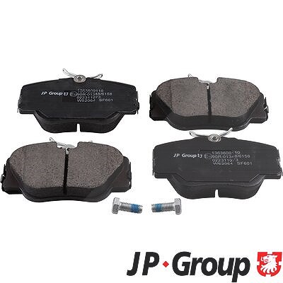 Jp Group Bremsbelagsatz Vorderachse [Hersteller-Nr. 1363600110] für Mercedes-Benz