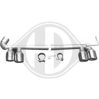 Diederichs Endrohrblende [Hersteller-Nr. 4121700] für BMW