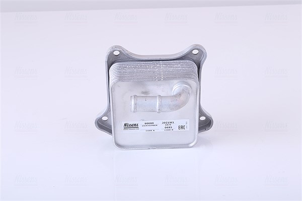 Nissens Ölkühler, Motoröl [Hersteller-Nr. 90680] für Skoda, Seat, VW, Audi