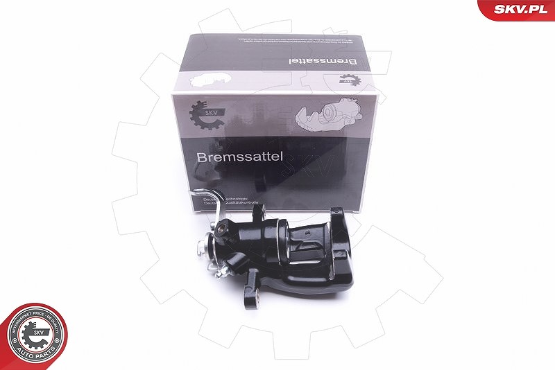 Esen Skv Bremssattel SCHWARZ hinten rechts [Hersteller-Nr. 34SKV084BLACK] für Mini