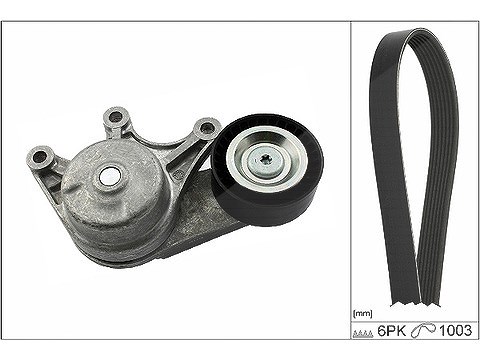 Schaeffler Ina Keilrippenriemensatz [Hersteller-Nr. 529048310] für BMW