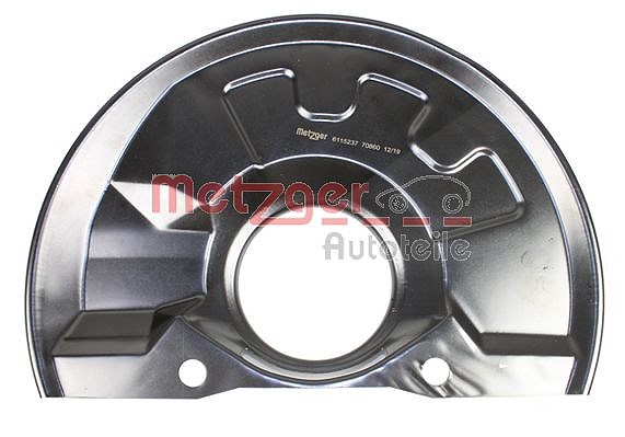 Metzger Autoteile Spritzblech, Bremsscheibe [Hersteller-Nr. 6115237] für Volvo, Mitsubishi