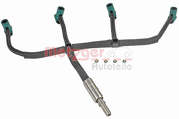 Metzger Autoteile Schlauch, Leckkraftstoff [Hersteller-Nr. 0840117] für Ford, Citroën, Peugeot