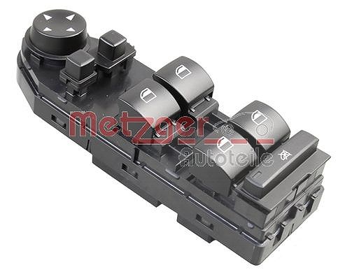 Metzger Autoteile Schalter, Fensterheber [Hersteller-Nr. 0916708] für BMW