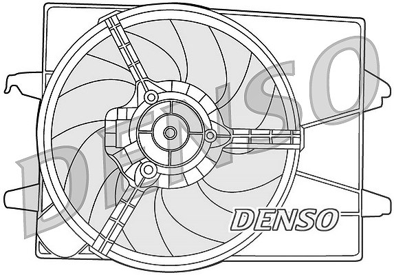 Denso Lüfter, Motorkühlung [Hersteller-Nr. DER10003] für Ford