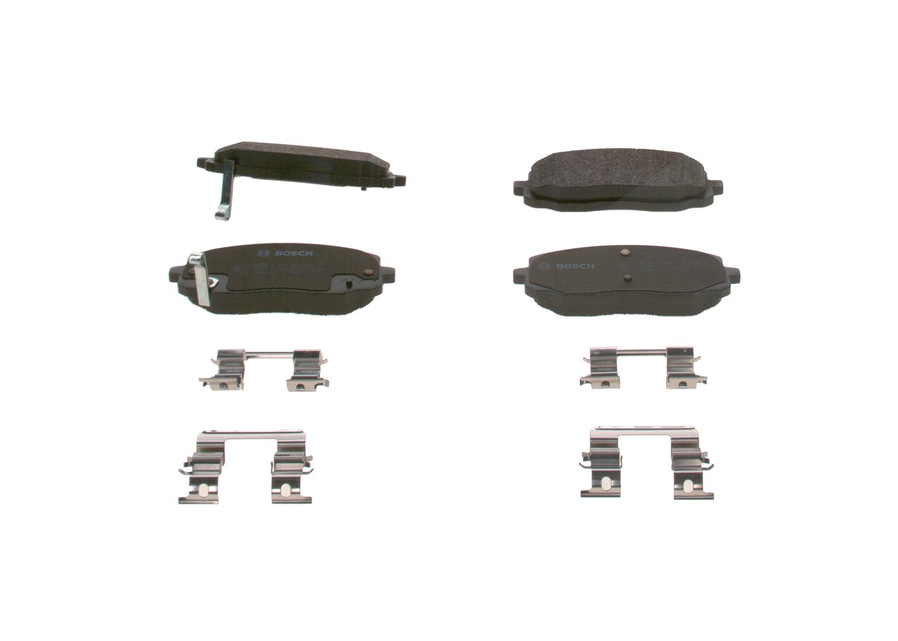 Bosch Bremsbelagsatz, Scheibenbremse [Hersteller-Nr. 0986494594] für Hyundai, Kia